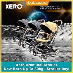 Xero Orbit 360 Stroller Bayi New Born Up To 30 kg